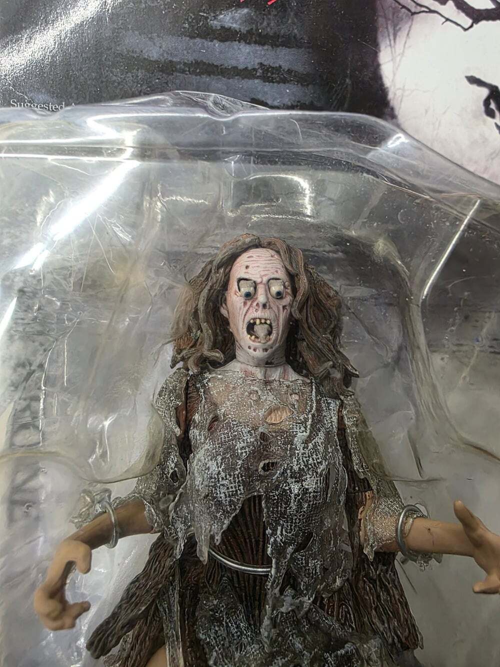 McFarlane Toys Sleepy Hollow The Crone Action Figure Snakes Pop Out Eyes Mouth